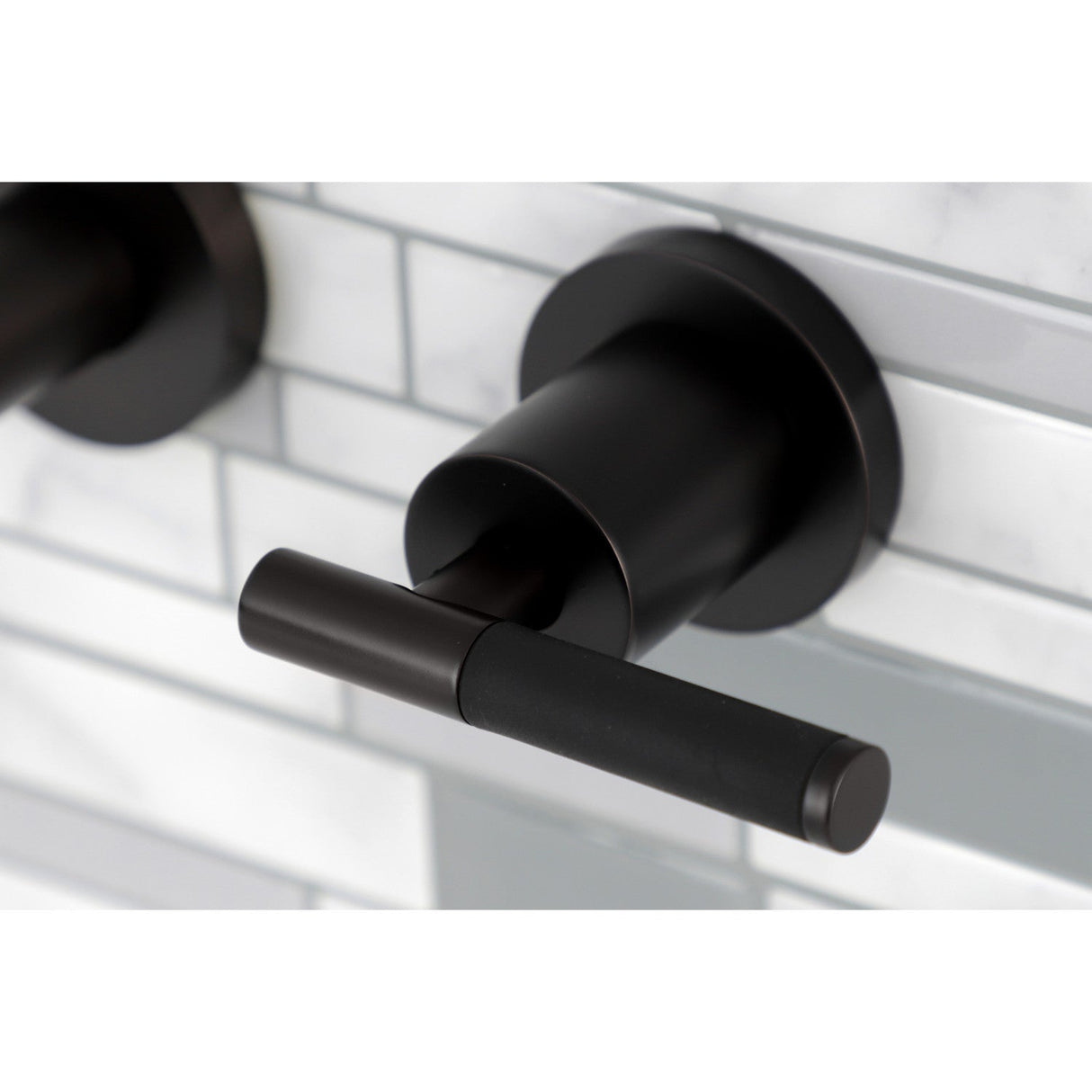 Kaiser KS8025CKL Two-Handle 3-Hole Wall Mount Roman Tub Faucet, Oil Rubbed Bronze
