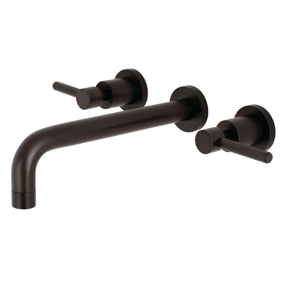 Concord KS8025DL Two-Handle 3-Hole Wall Mount Roman Tub Faucet, Oil Rubbed Bronze