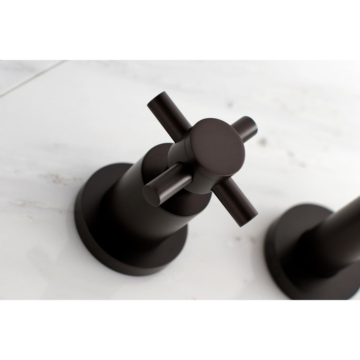 Concord KS8025DX Two-Handle 3-Hole Wall Mount Roman Tub Faucet, Oil Rubbed Bronze