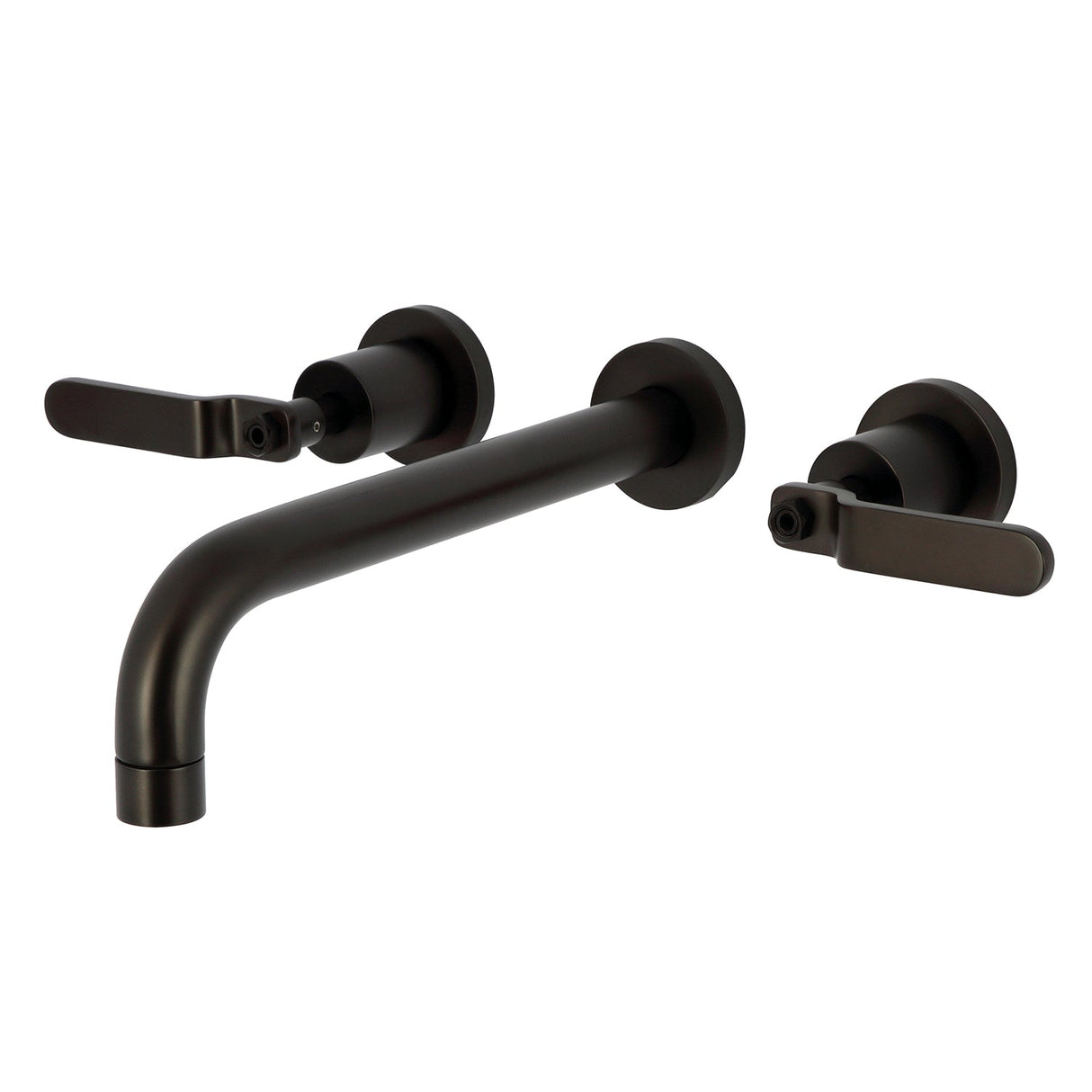 Whitaker KS8025KL Two-Handle 3-Hole Wall Mount Roman Tub Faucet, Oil Rubbed Bronze
