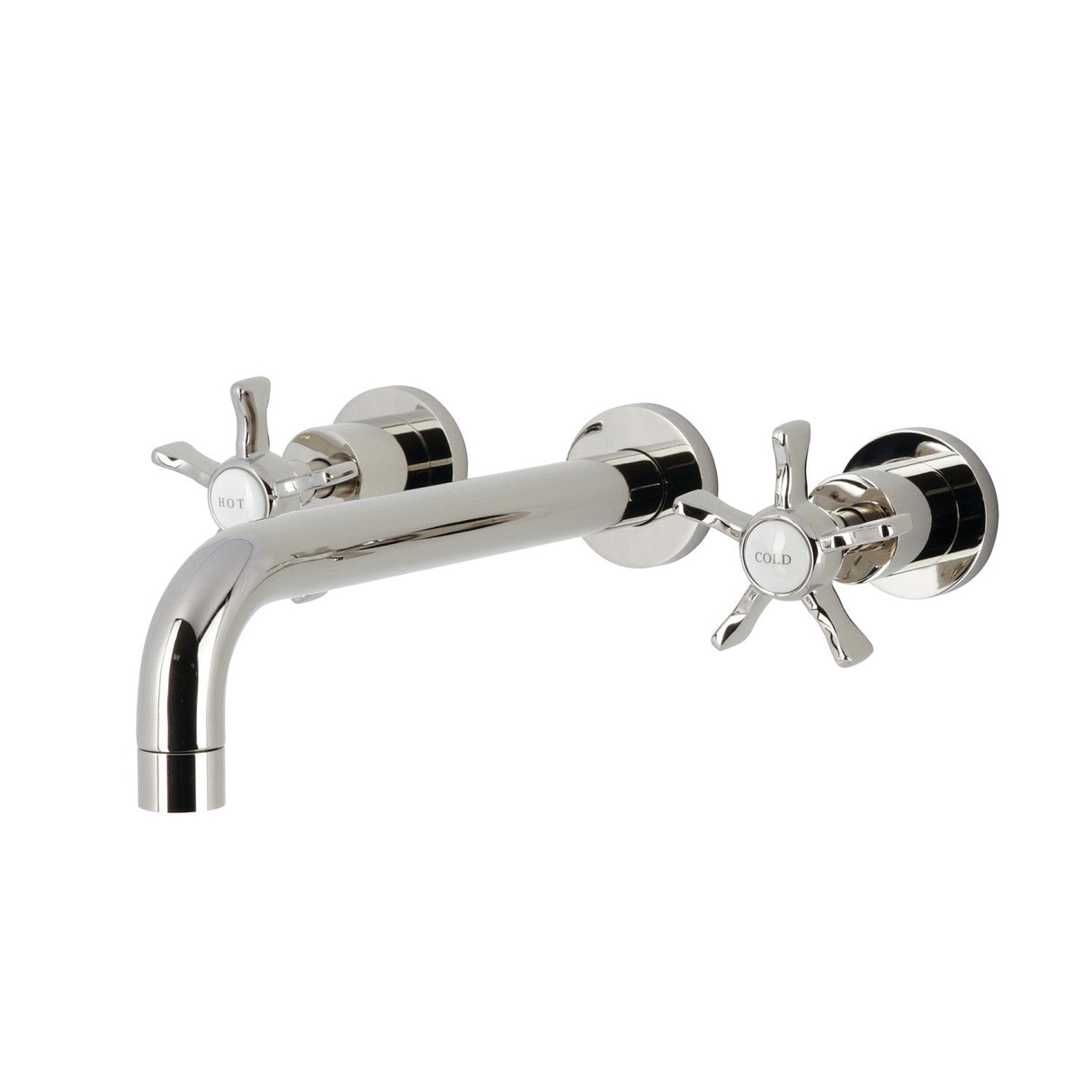 Hamilton KS8026NX Two-Handle 3-Hole Wall Mount Roman Tub Faucet, Polished Nickel