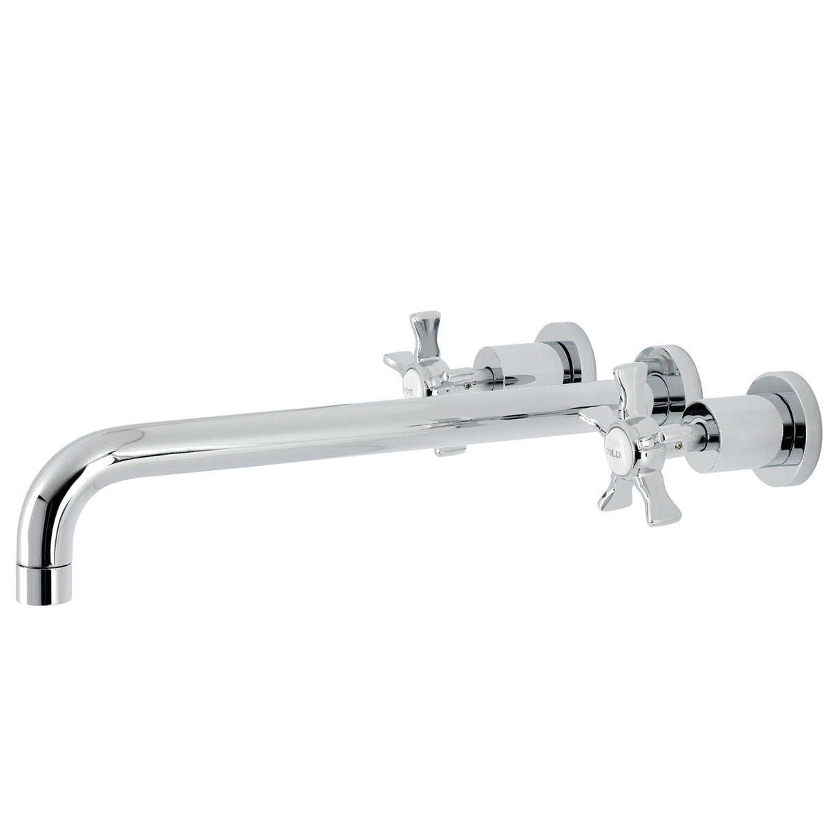 Hamilton KS8041NX Two-Handle 3-Hole Wall Mount Roman Tub Faucet, Polished Chrome