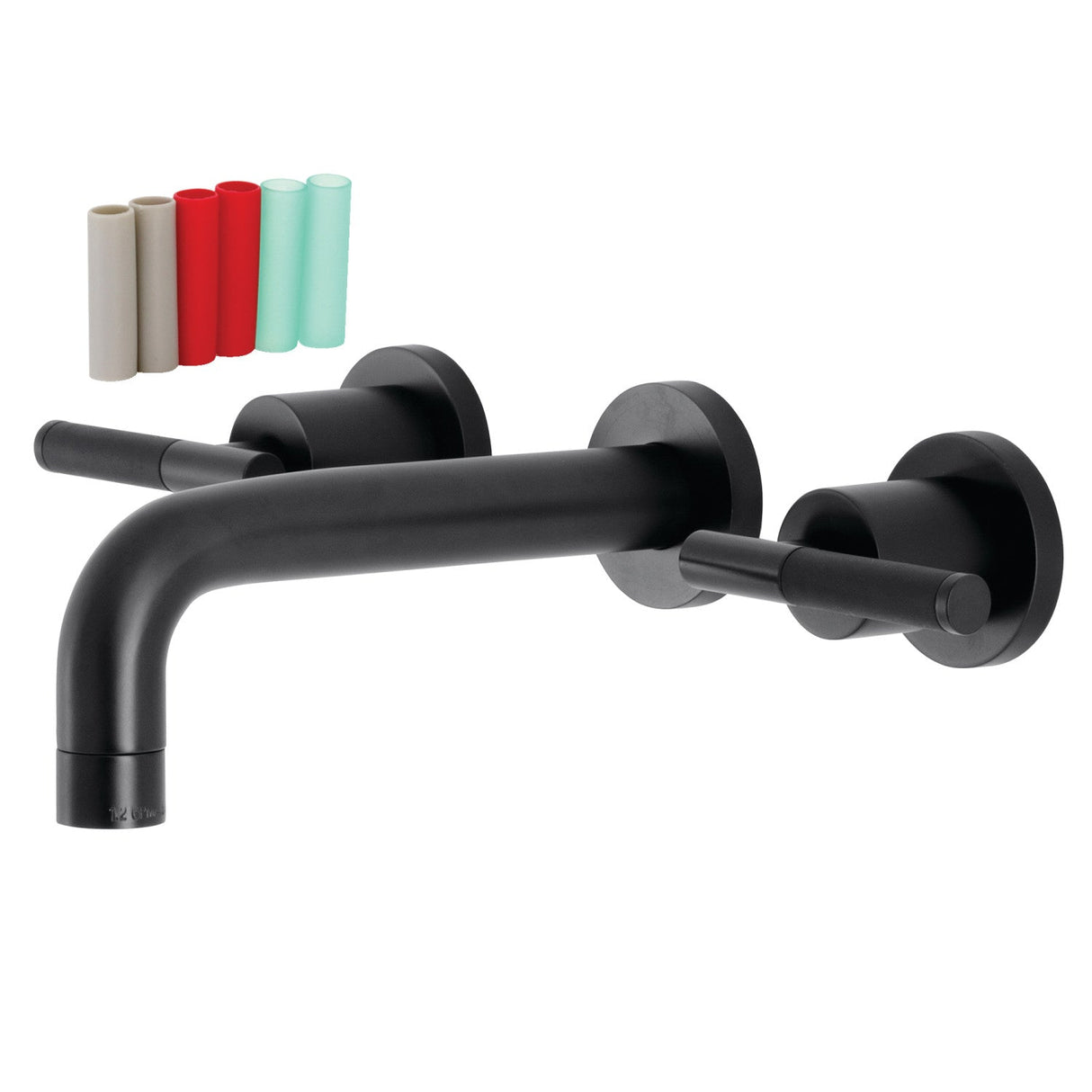 Kaiser KS8125CKL Two-Handle Wall Mount Bathroom Faucet, Oil Rubbed Bronze