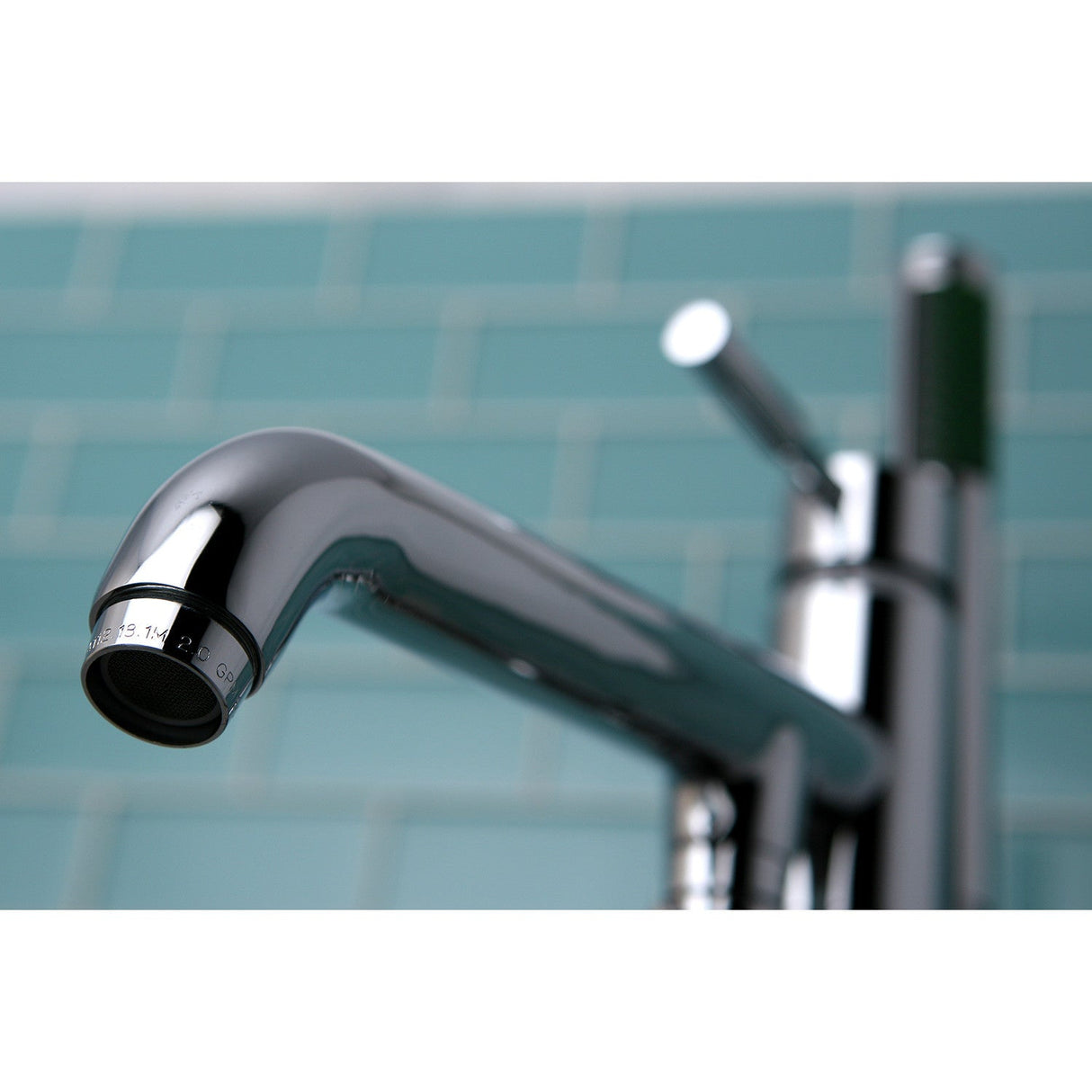 Concord KS8131DL Single-Handle 1-Hole Freestanding Tub Faucet with Hand Shower, Polished Chrome
