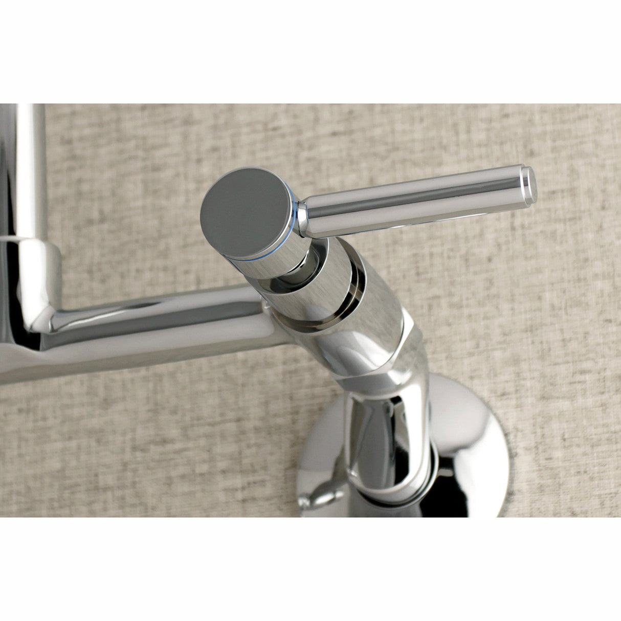 Concord KS814C Two-Handle 2-Hole Wall Mount Kitchen Faucet, Polished Chrome