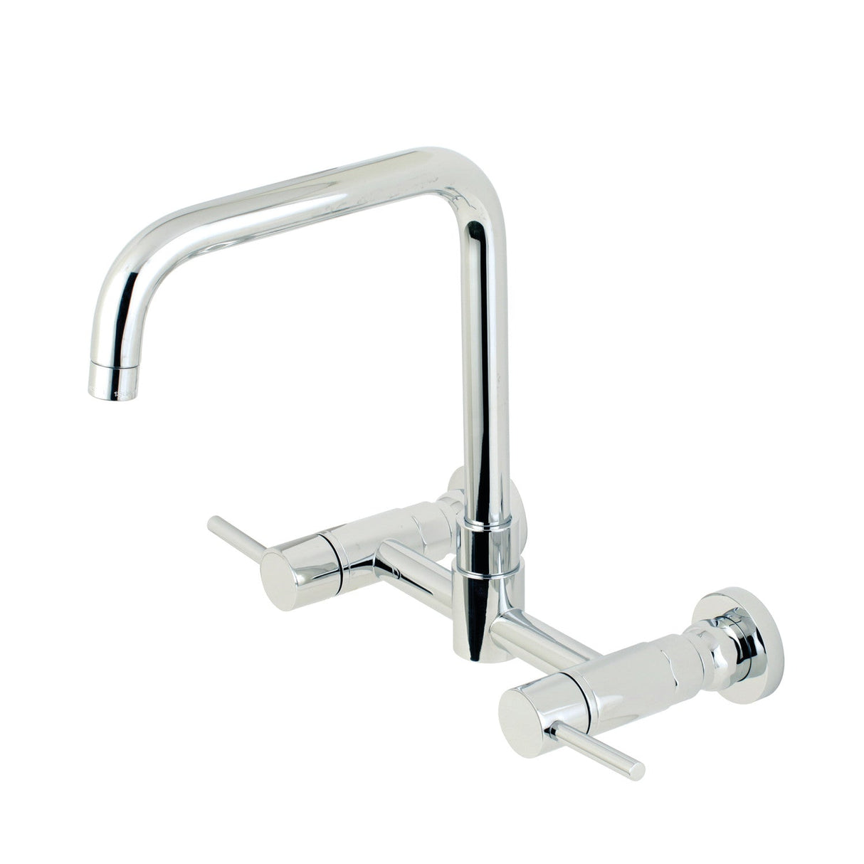 Concord KS8161DL Two-Handle 2-Hole Wall Mount Kitchen Faucet, Polished Chrome