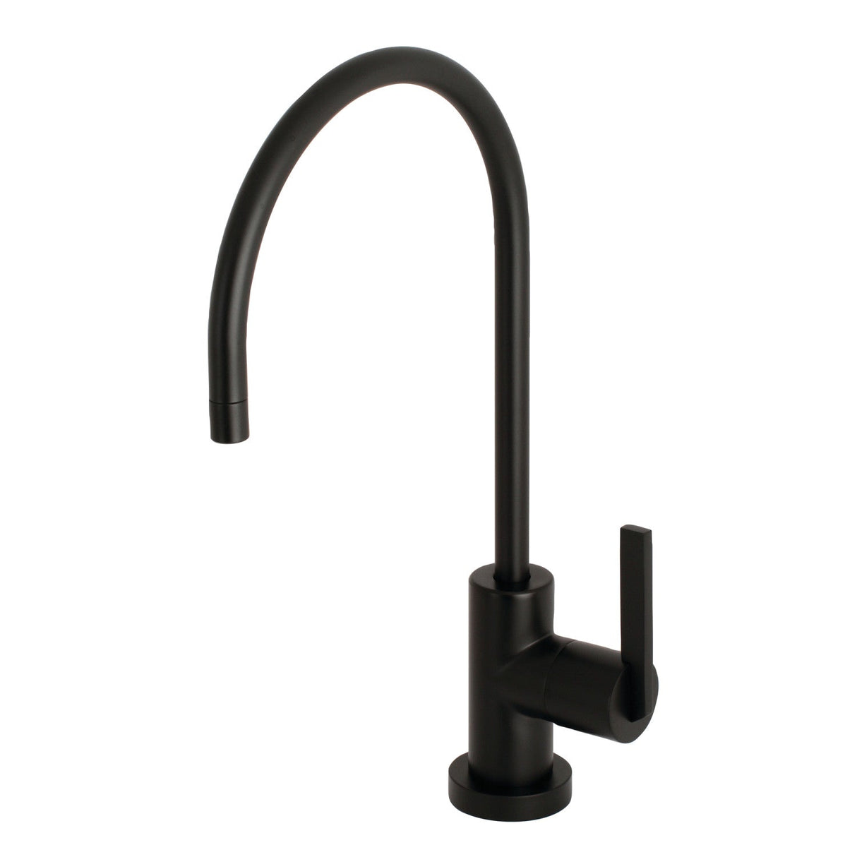 Continental KS8190CTL Single-Handle 1-Hole Deck Mount Water Filtration Faucet, Matte Black