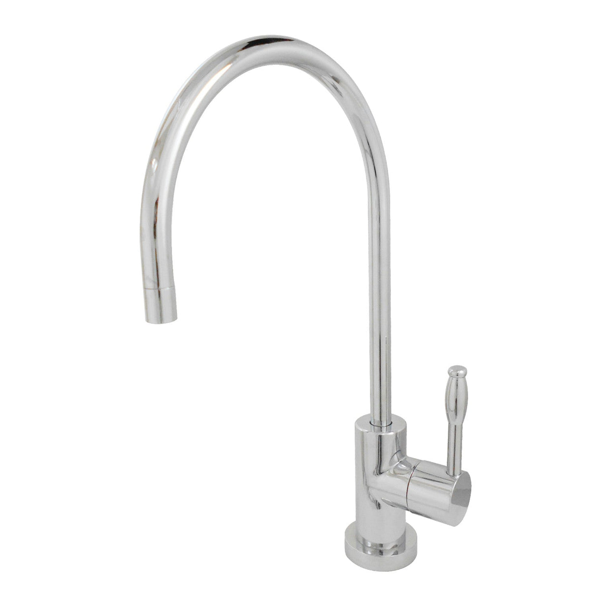 Nustudio KS8191NKL Single-Handle 1-Hole Deck Mount Water Filtration Faucet, Polished Chrome
