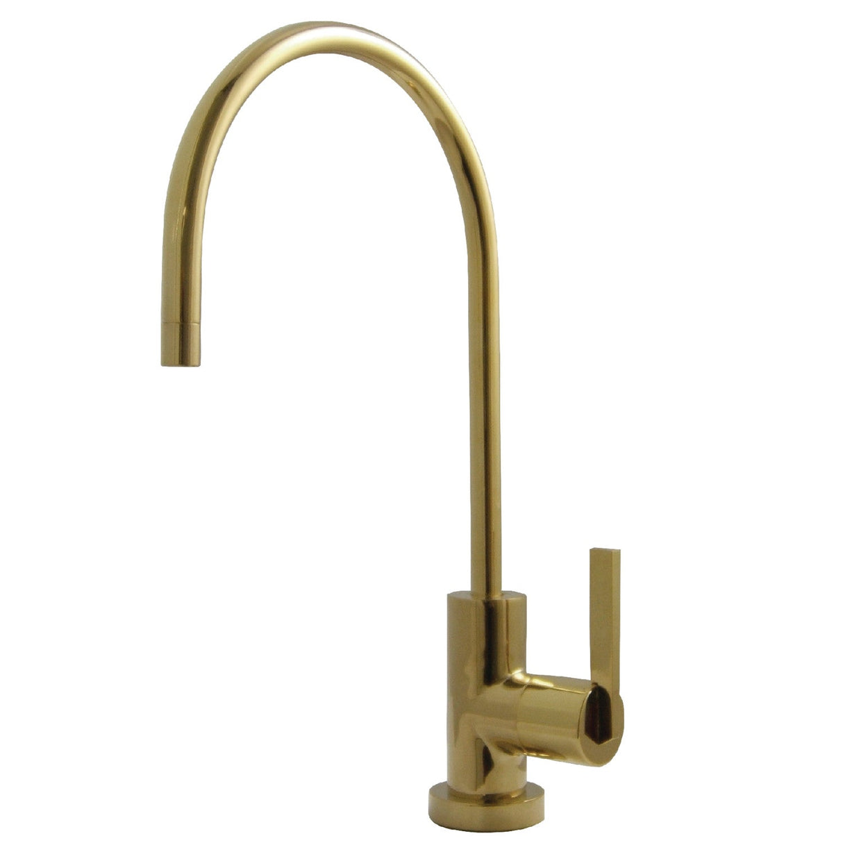 Continental KS8192CTL Single-Handle 1-Hole Deck Mount Water Filtration Faucet, Polished Brass