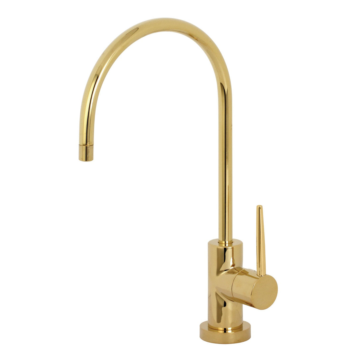 New York KS8192NYL Single-Handle 1-Hole Deck Mount Water Filtration Faucet, Polished Brass