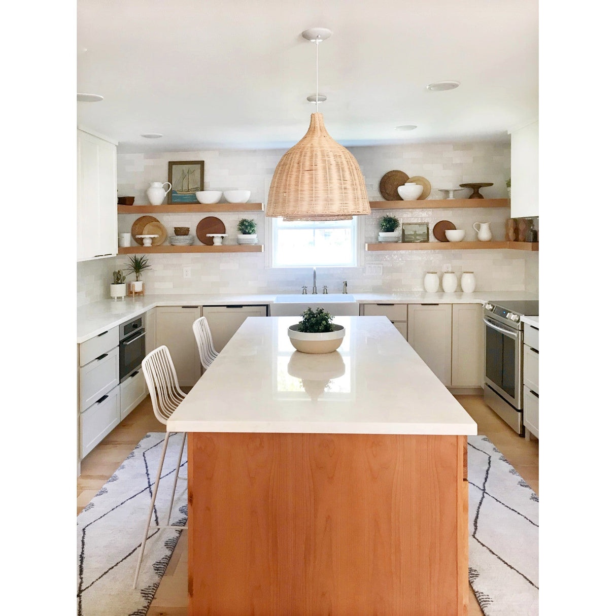 Concord KS8727DXBS Two-Handle 4-Hole Deck Mount Widespread Kitchen Faucet with Brass Sprayer, Brushed Brass