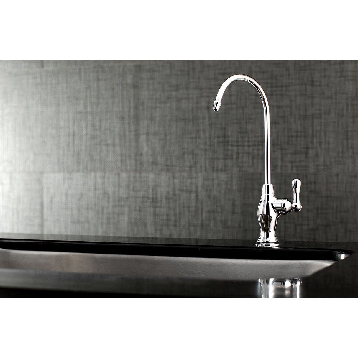 Restoration KSAG3191AL Single-Handle 1-Hole Deck Mount Water Filtration Faucet, Polished Chrome