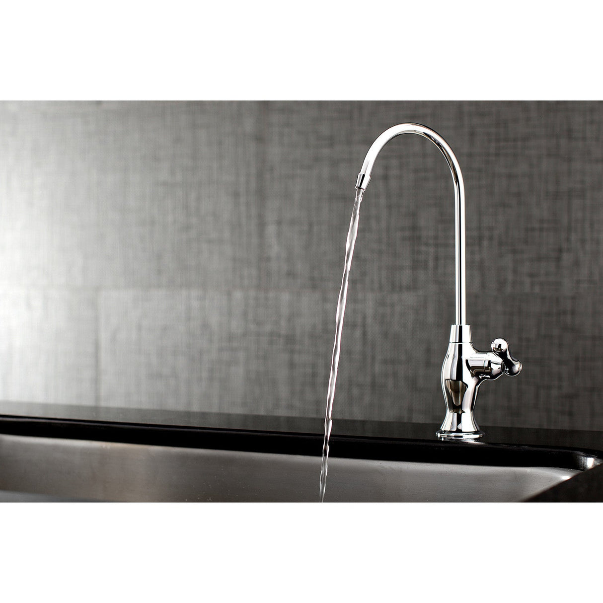 Restoration KSAG3191AL Single-Handle 1-Hole Deck Mount Water Filtration Faucet, Polished Chrome