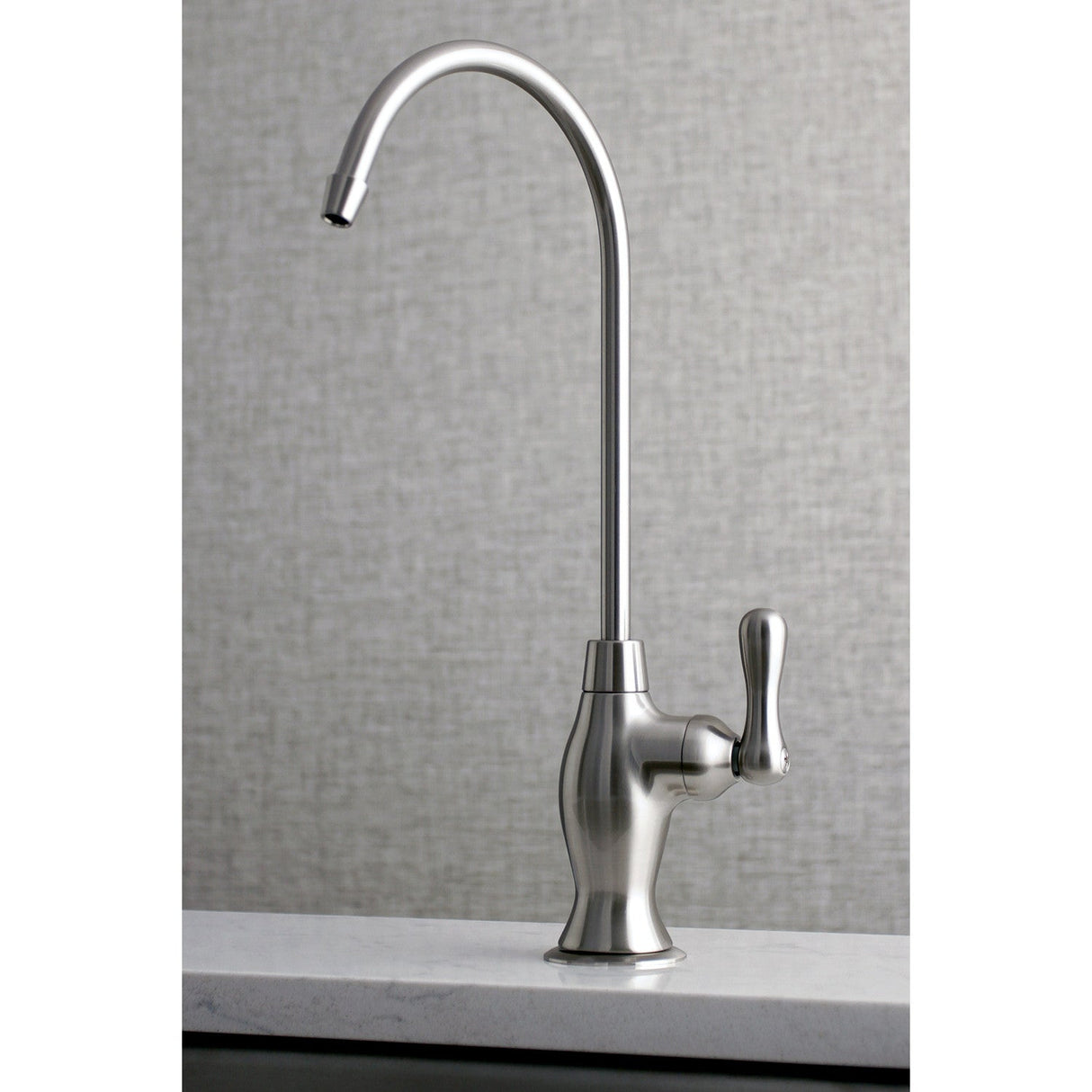 Restoration KSAG3198AL Single-Handle 1-Hole Deck Mount Water Filtration Faucet, Brushed Nickel