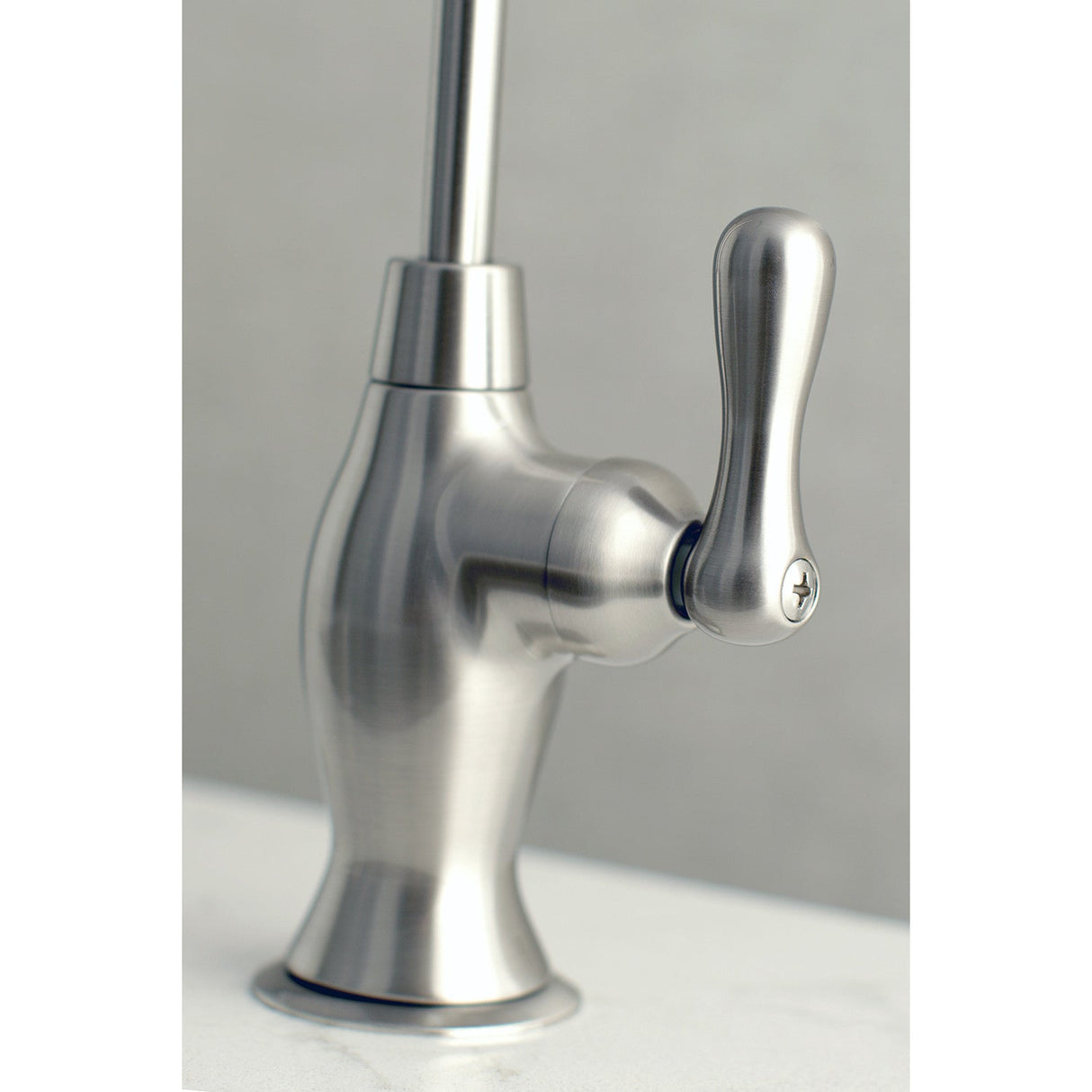 Restoration KSAG3198AL Single-Handle 1-Hole Deck Mount Water Filtration Faucet, Brushed Nickel