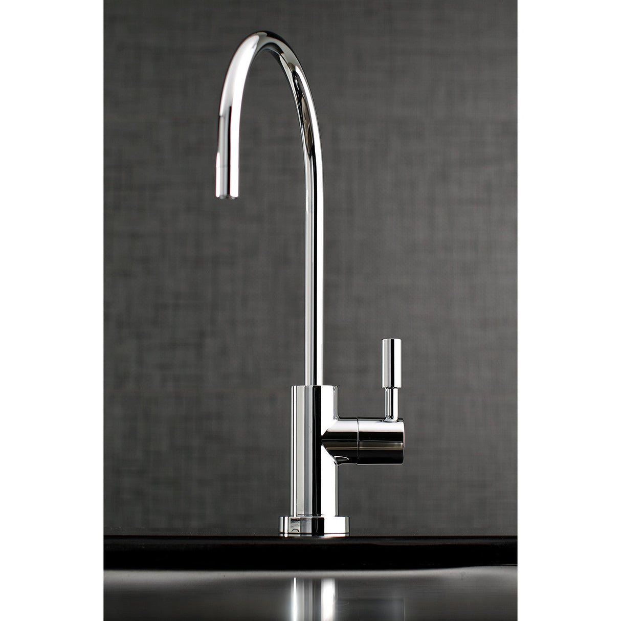 Concord KSAG8191DL Single-Handle 1-Hole Deck Mount Water Filtration Faucet, Polished Chrome