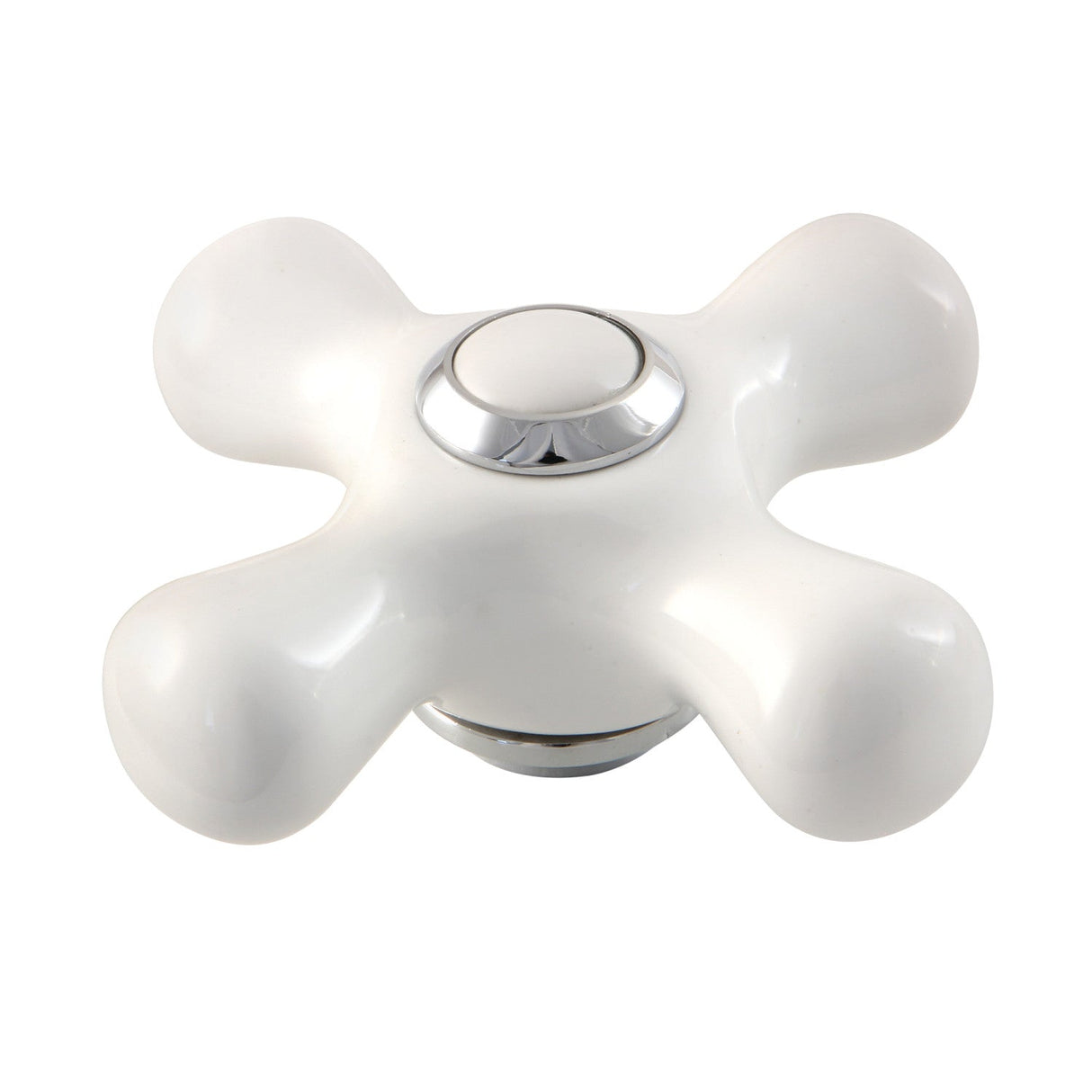 KSDH23615PX Brass Cross Diverter Handle, Polished Chrome