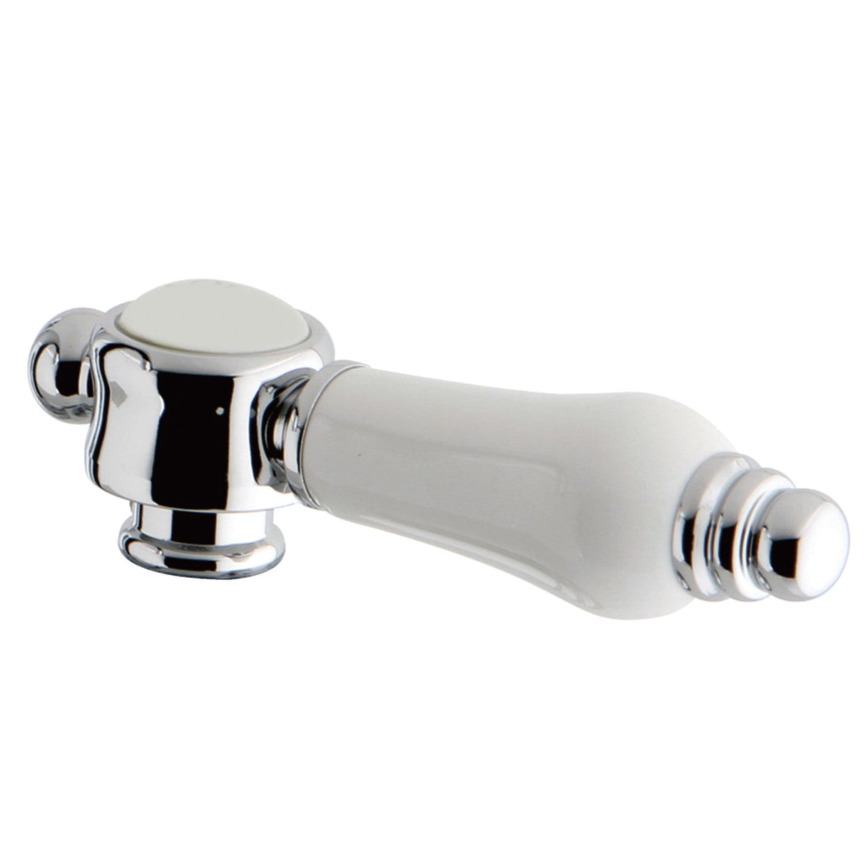 Bel-Air KSDH7611BPL Porcelain Lever Diverter Handle, Polished Chrome