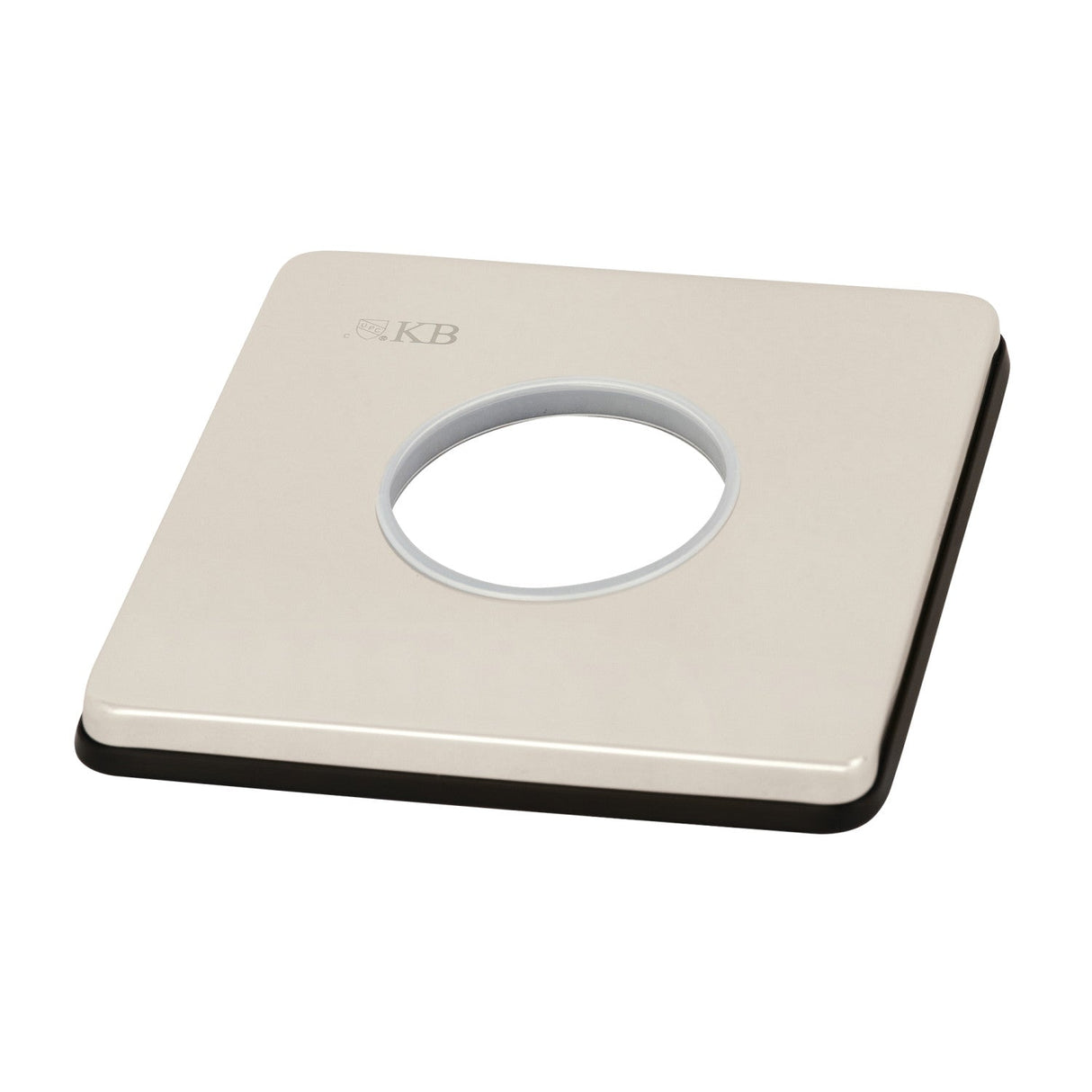 KSE3046 Brass Escutcheon Plate, Polished Nickel