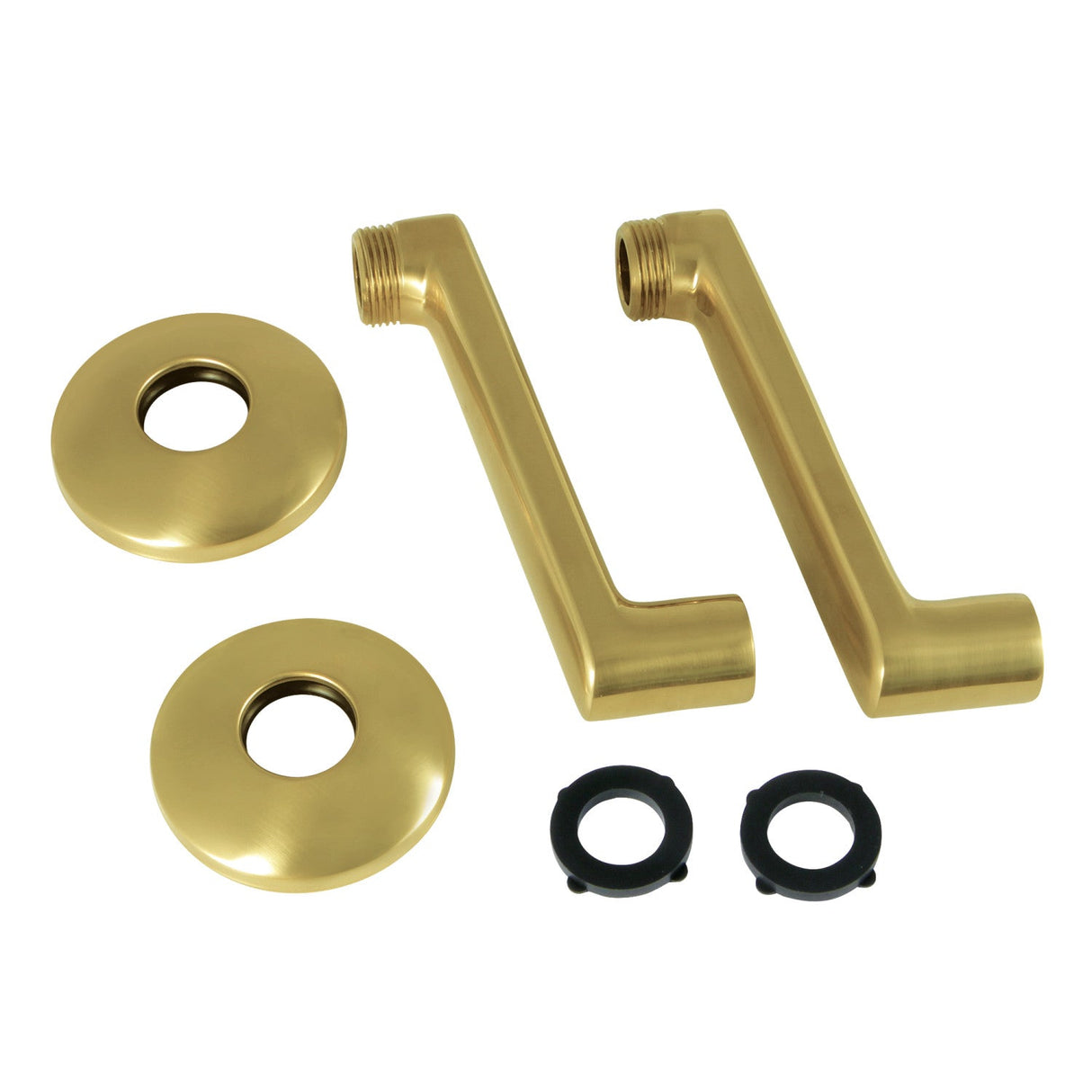 Vintage KSEL243SB 5-3/4 Inch Swivel Elbows for Wall Mount Tub Faucet, Brushed Brass