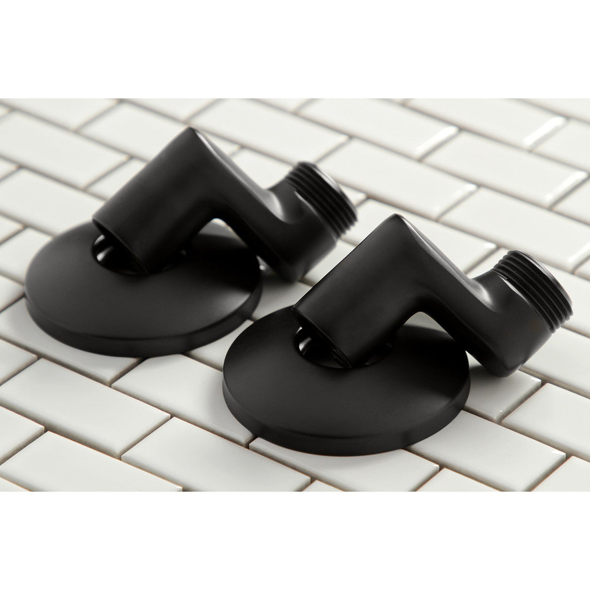 KSEL265MB Swivel Elbows for Wall Mount Tub Faucet (KS265MB), Matte Black