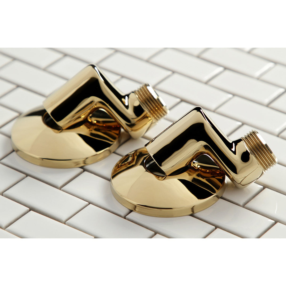 KSEL265PB Swivel Elbows for Wall Mount Tub Faucet (KS265PB), Polished Brass