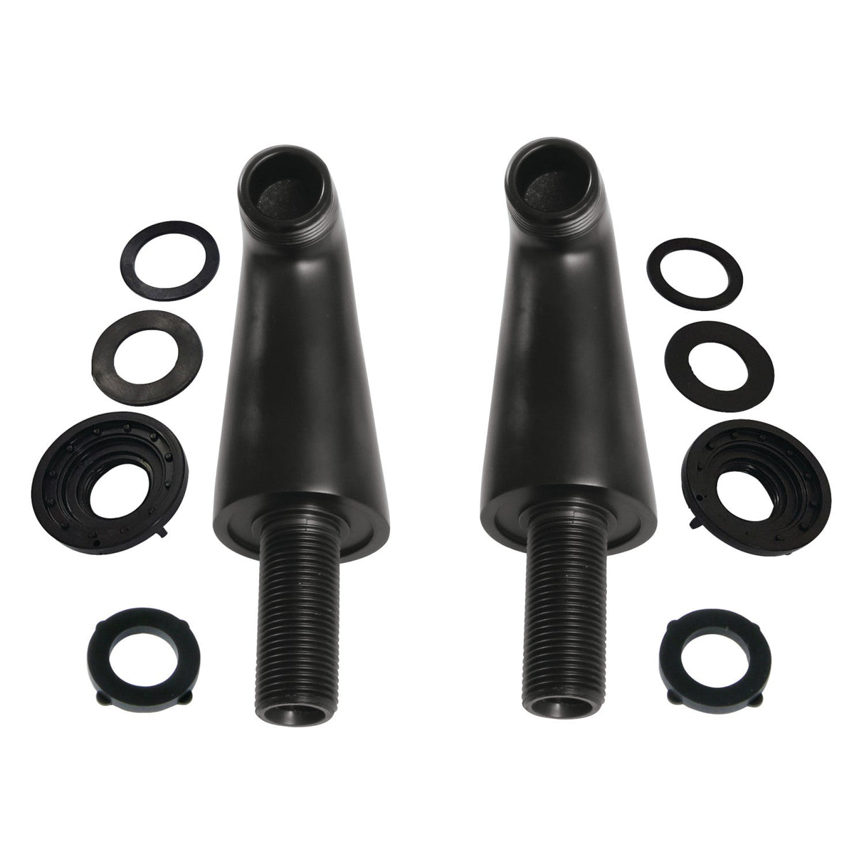Kingston KSEL267MB Brass Deck Mount Tub Faucet Riser (KS267MB), Matte Black