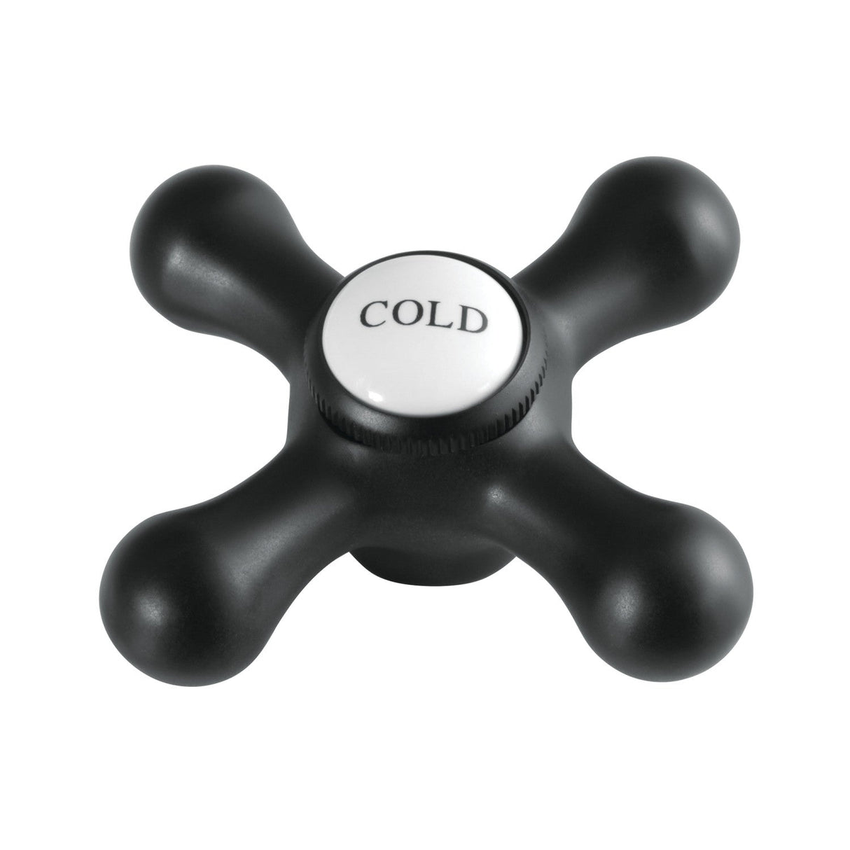 KSH1160AXC Cold Metal Cross Handle, Matte Black