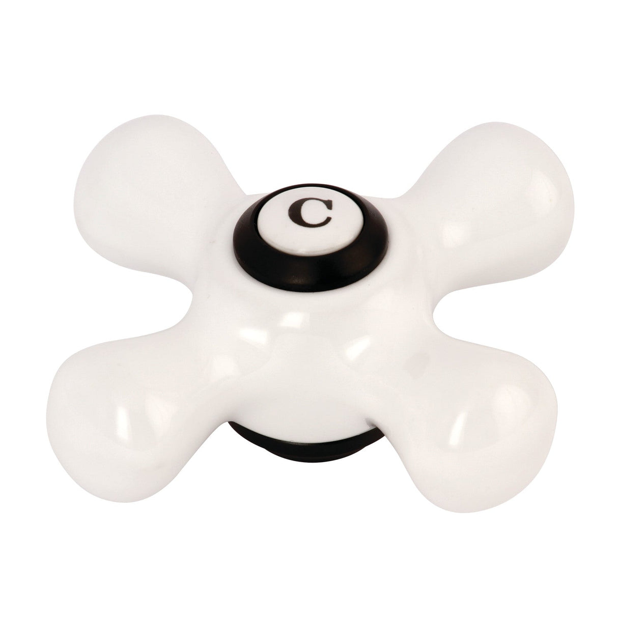 KSH1160PXC Cold Porcelain Cross Handle, Matte Black
