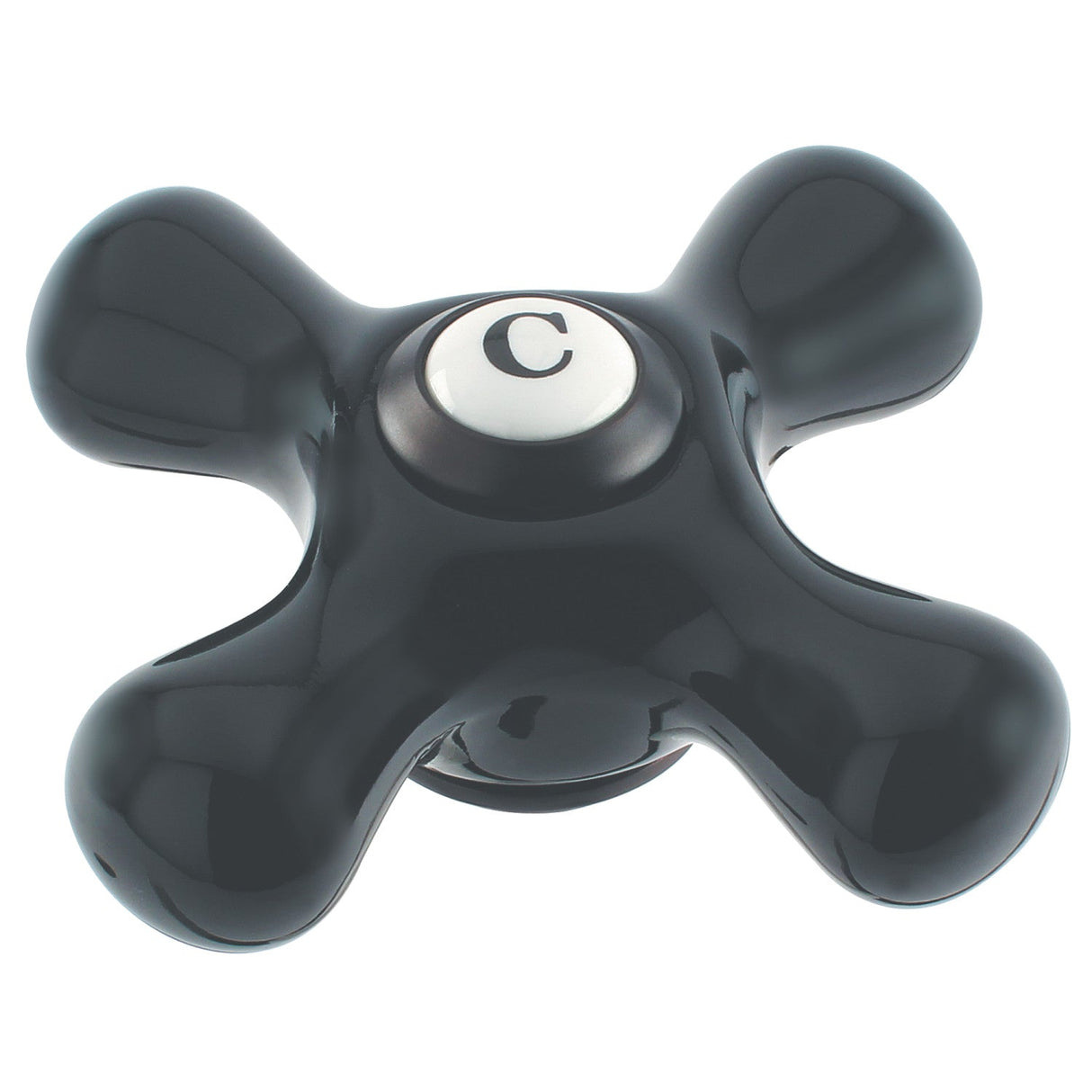 Duchess KSH1165PKXC Cold Porcelain Cross Handle, Oil Rubbed Bronze