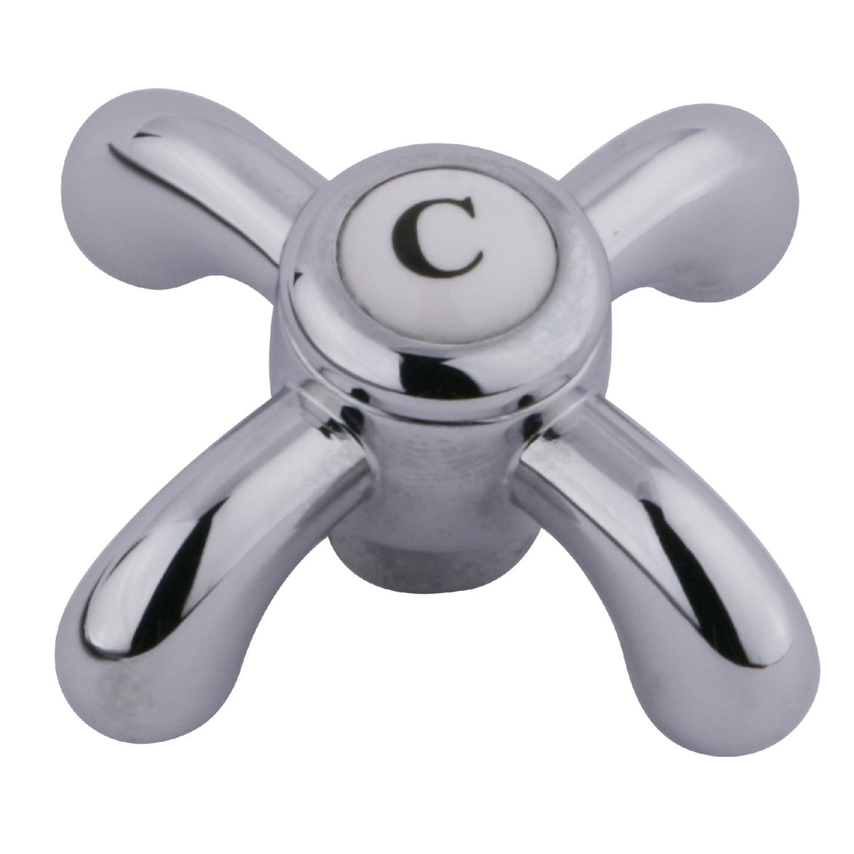 KSH1601TXC Cold Metal Cross Handle, Polished Chrome