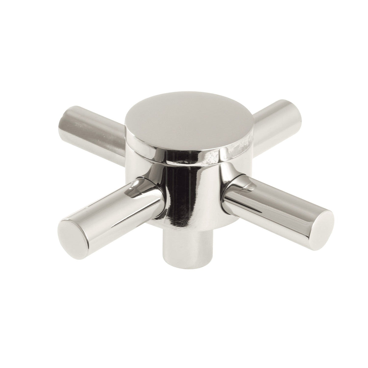 KSH2366DX Metal Cross Handle, Polished Nickel
