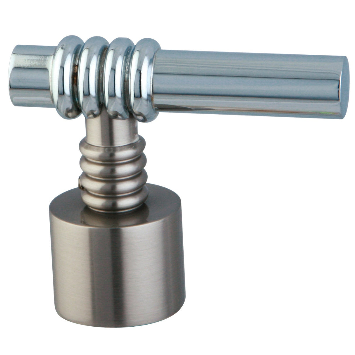 KSH2607ML Metal Lever Handle, Brushed Nickel/Polished Chrome