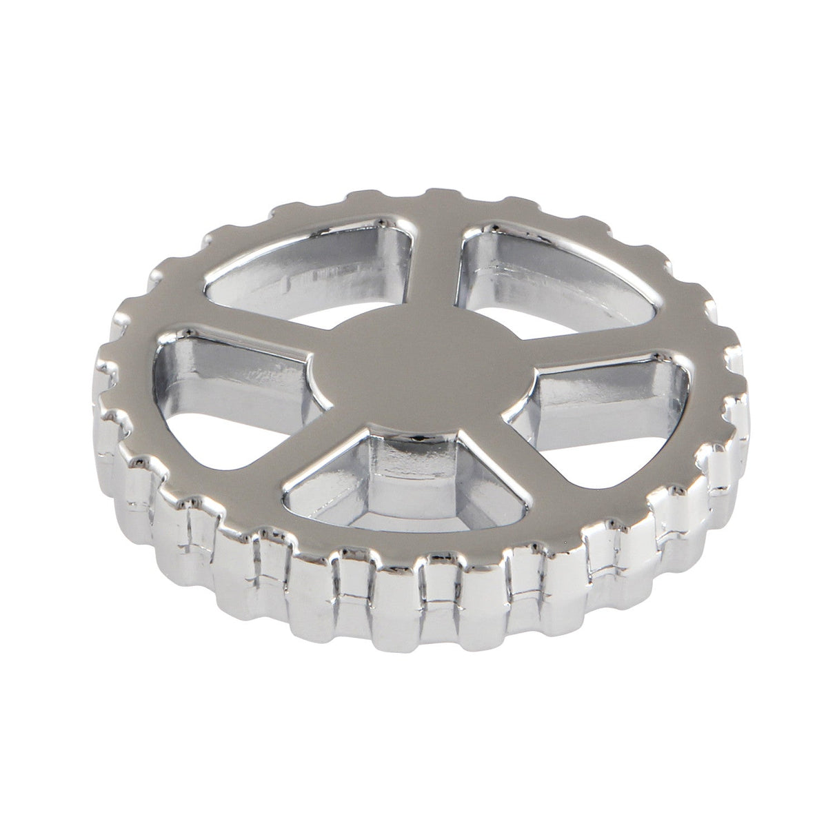 Fuller KSH2941CG Machine Gear Style Handle, Polished Chrome