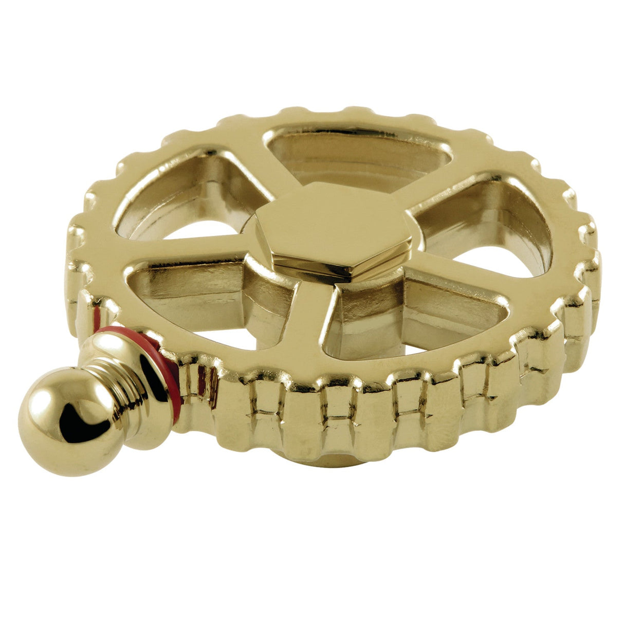 Fuller KSH2942CGH Hot Side Wheel Handle, Polished Brass