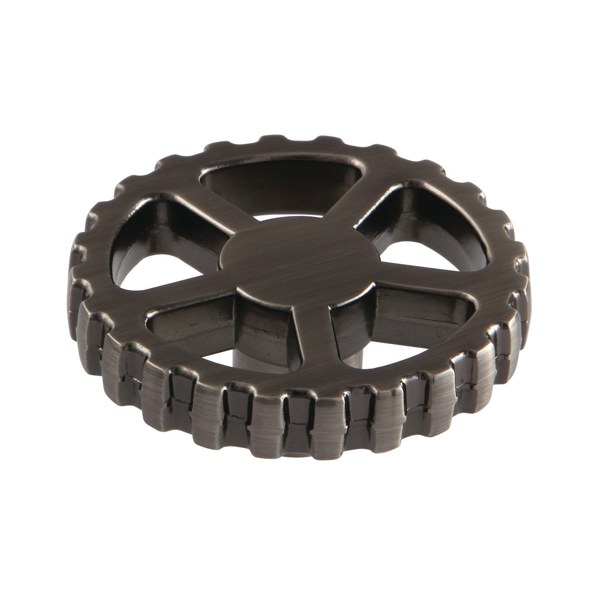 Fuller KSH2944CG Machine Gear Style Handle, Black Stainless