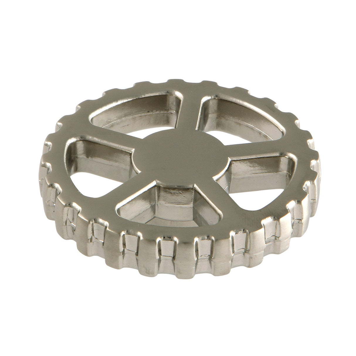 Fuller KSH2948CG Machine Gear Style Handle, Brushed Nickel
