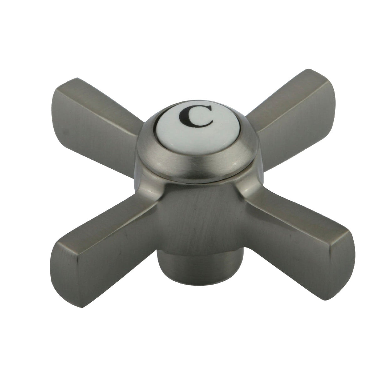KSH2958ZXC Cold Metal Cross Handle, Brushed Nickel