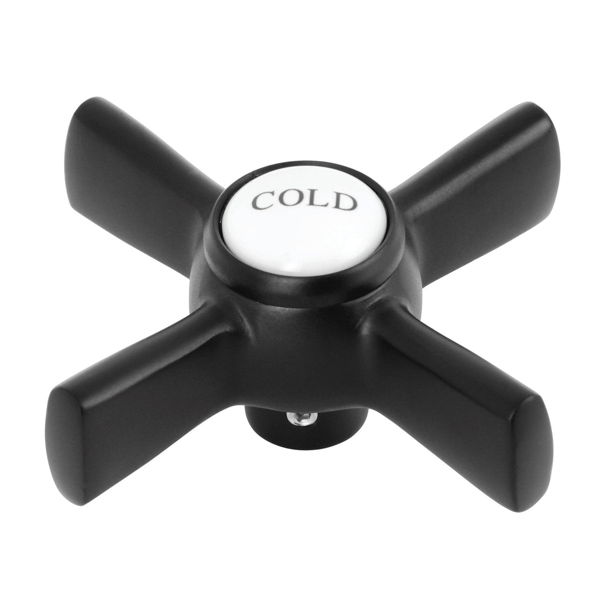 KSH2960ZXC Cold Metal Cross Handle, Matte Black