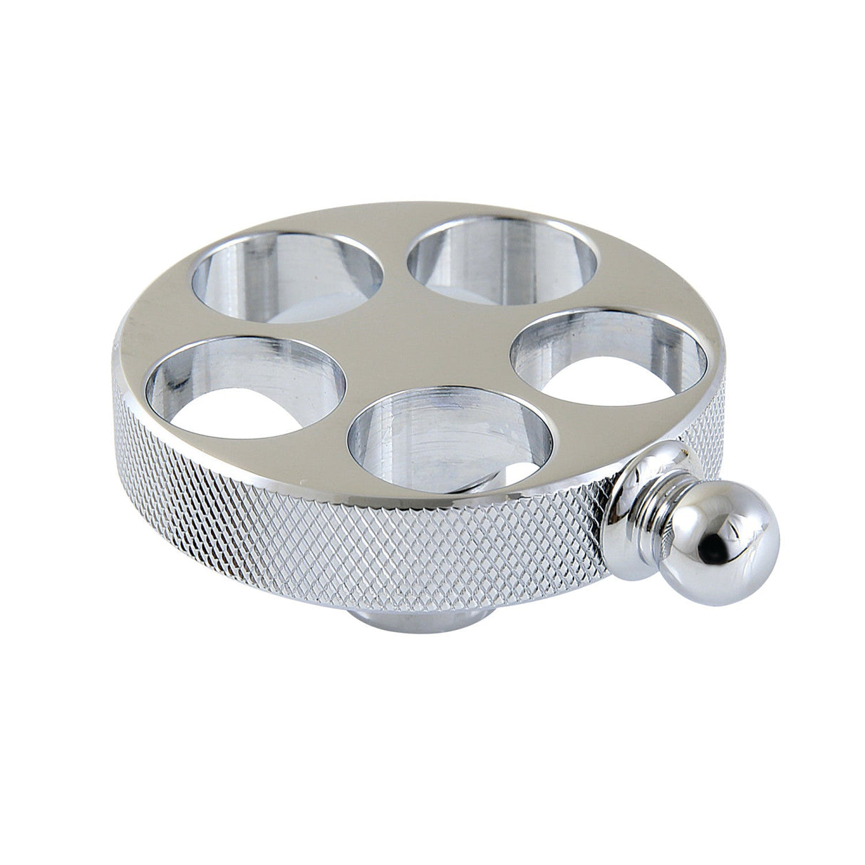 Wendell KSH2961RKZ Knurled Wheel Handle, Polished Chrome