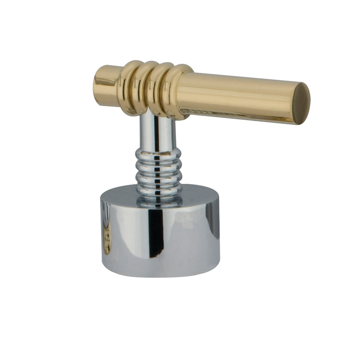 KSH2964ML Metal Lever Handle, Polished Chrome/Polished Brass