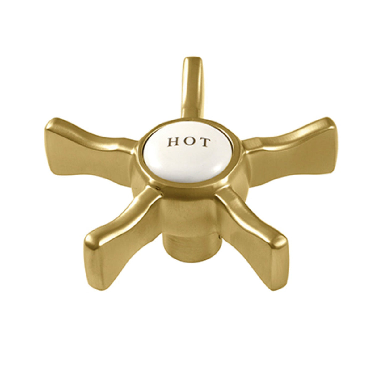 Hamilton KSH2967NXH Hot Cross Handle, Brushed Brass