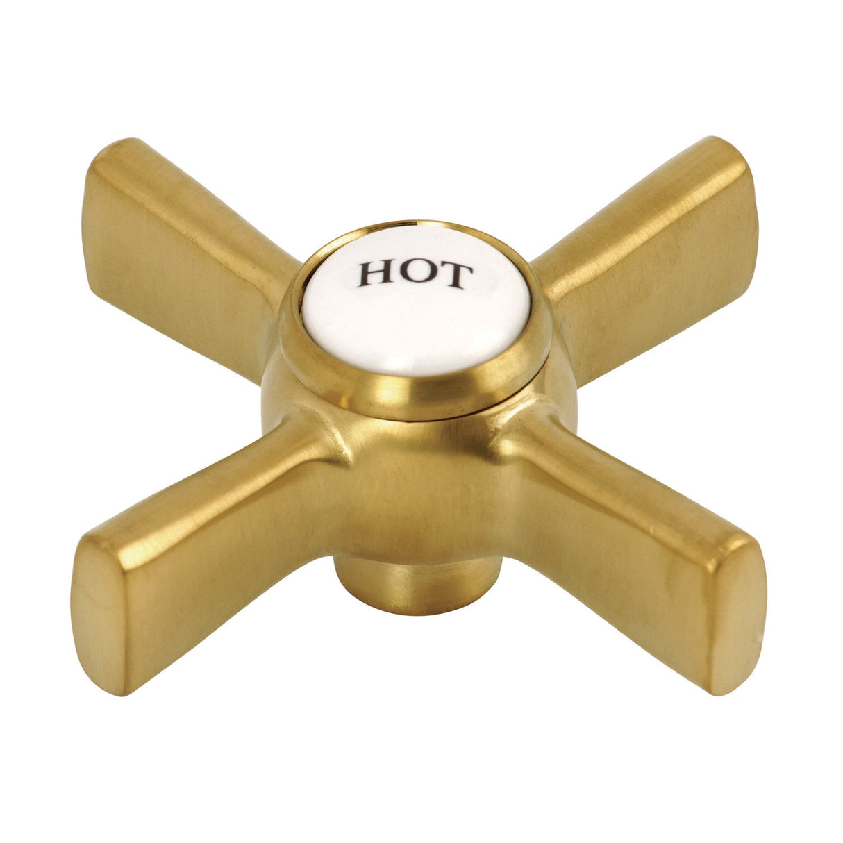 KSH2967ZXH Hot Metal Cross Handle, Brushed Brass