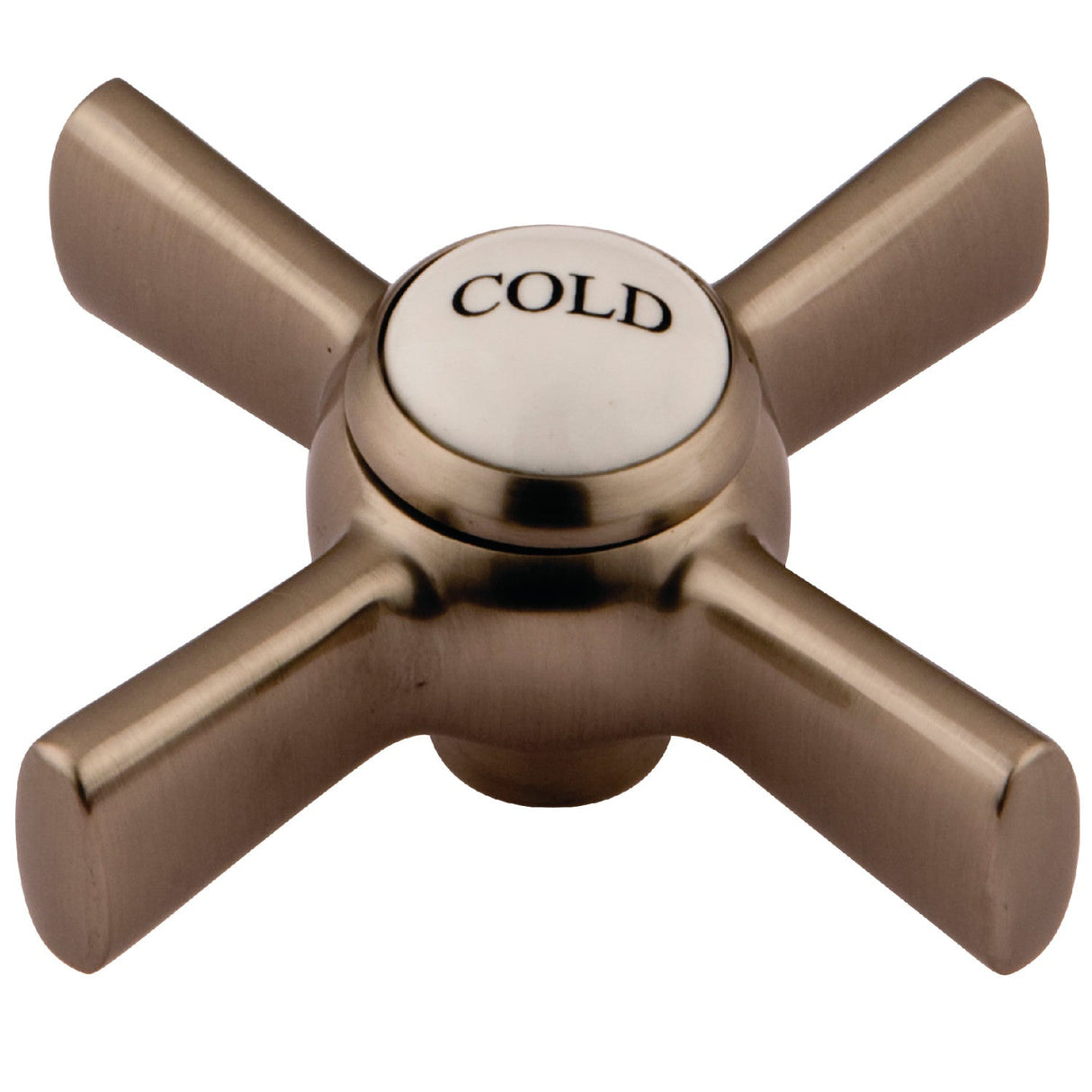 KSH2968ZXC Cold Metal Cross Handle, Brushed Nickel