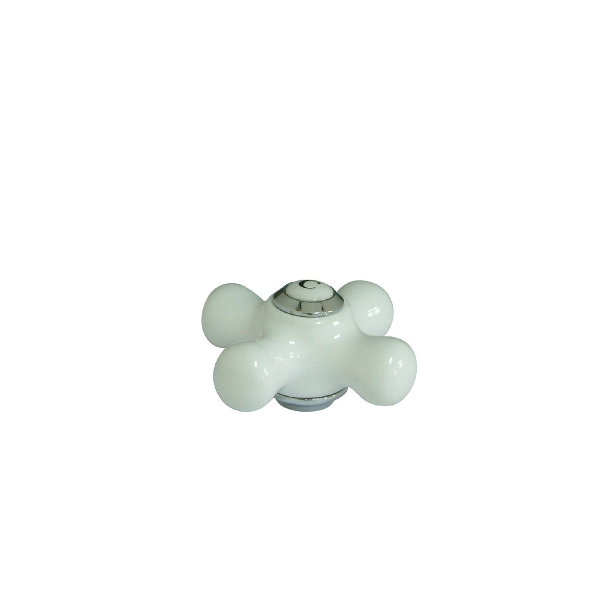 KSH3601PXC Cold Porcelain Cross Handle, Polished Chrome