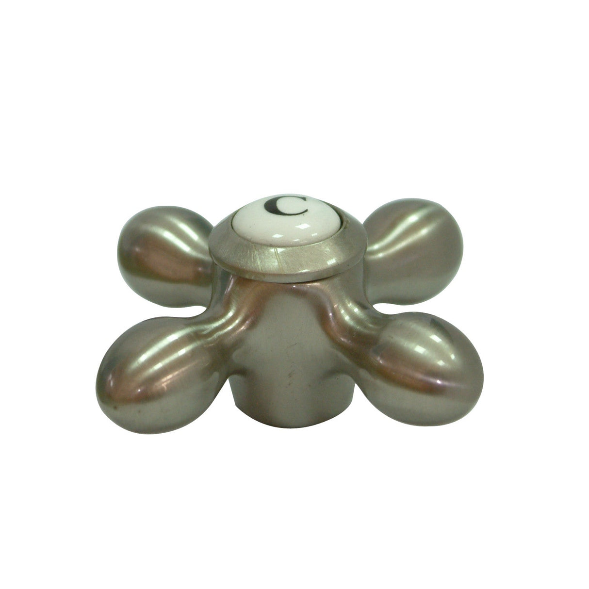 KSH3608AXC Cold Metal Cross Handle, Brushed Nickel