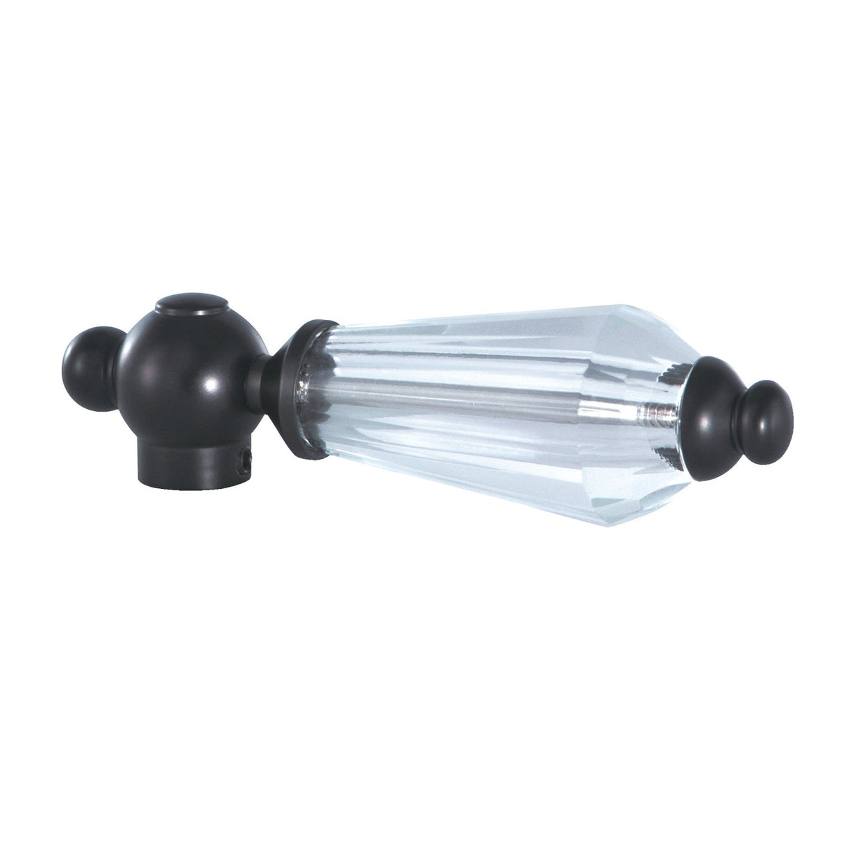 Wilshire KSH3965WLL Crystal Lever Handle, Oil Rubbed Bronze