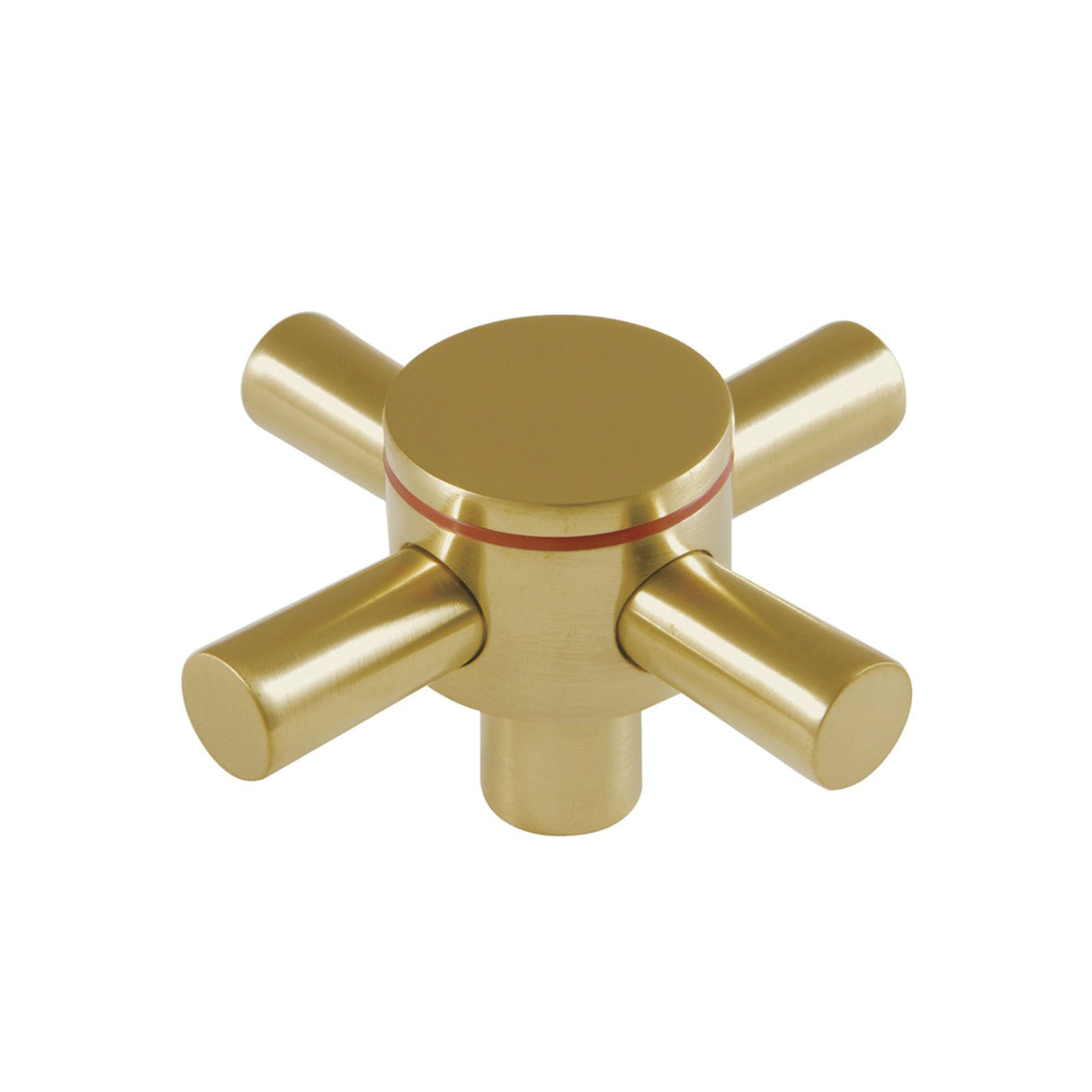 Concord KSH414SBH Hot Metal Cross Handle, Brushed Brass