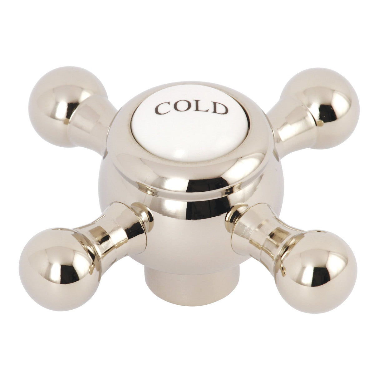 KSH4466BXC Cold Metal Cross Handle, Polished Nickel