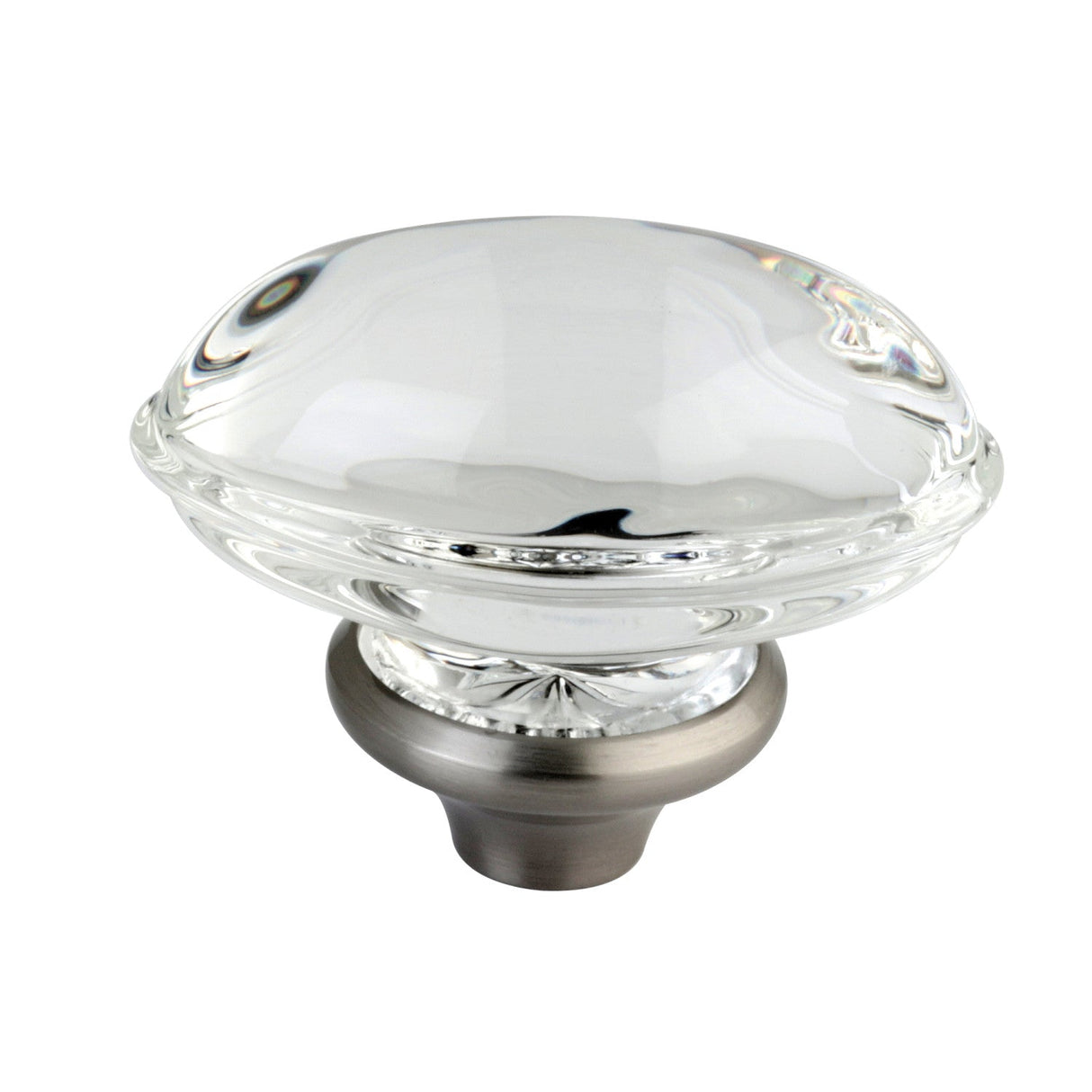 KSH4468WVL Acrylic Knob Handle, Brushed Nickel